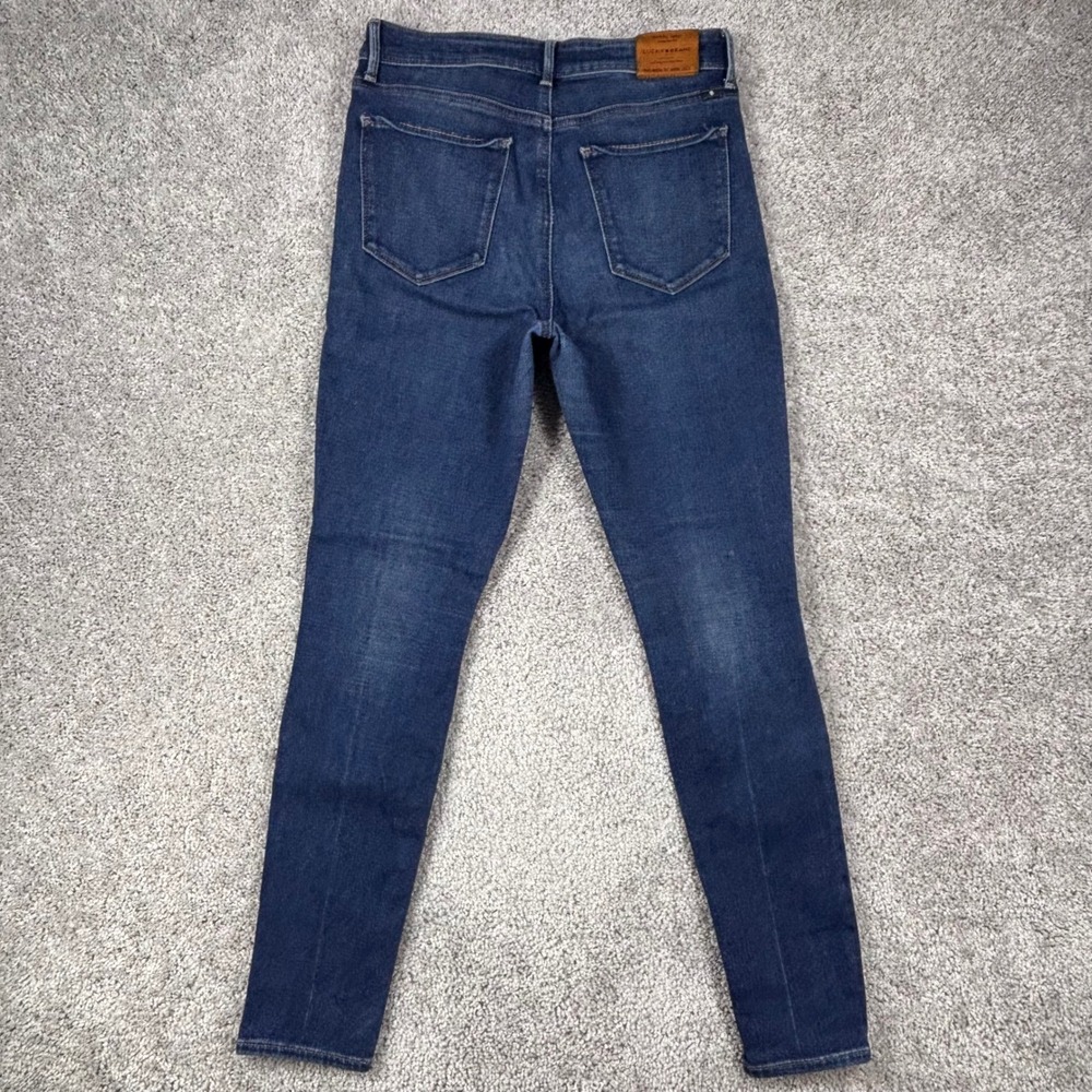Lucky Brand Bridgette Skinny Jeans Womens 6/28 Dark Wash Candiani Denim Ankle - Picture 9 of 16